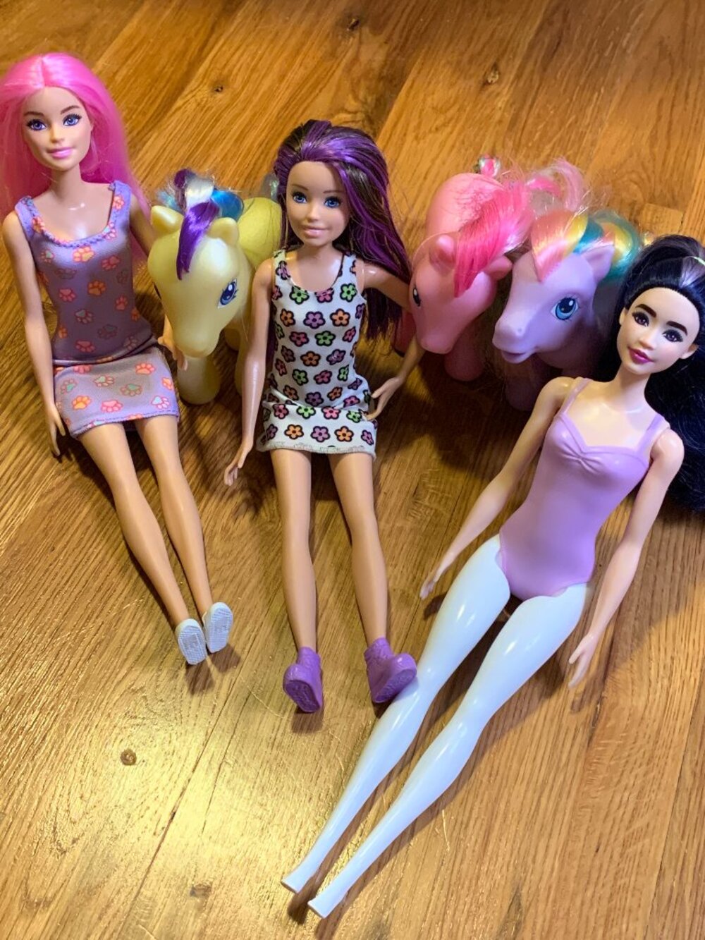 Barbie Skipper & My Little Pony Dolls / Toys Lot